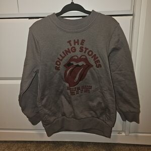Gray Rolling Stones Sweatshirt